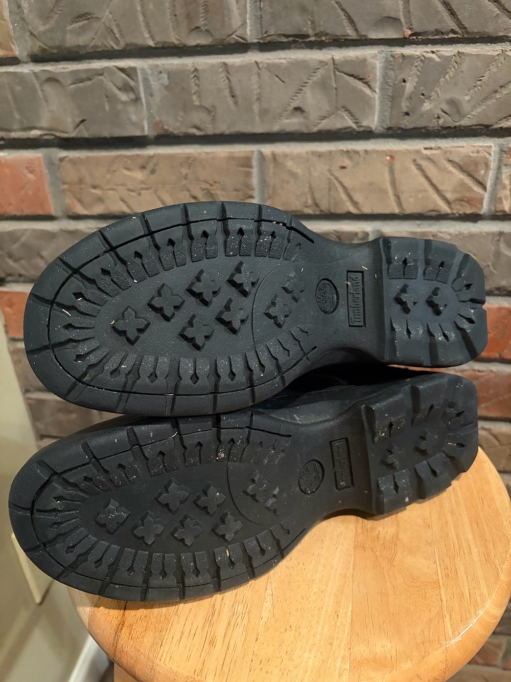 Timberland Black Leather Chukka Women's Boots Size 8.5 - Picture 10 of 11